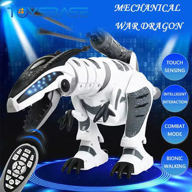 DinoBot | Aventura rugiente - Dinosaurio RC interactivo con luz y sonido